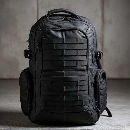 Zaino Tattico Nero 45L